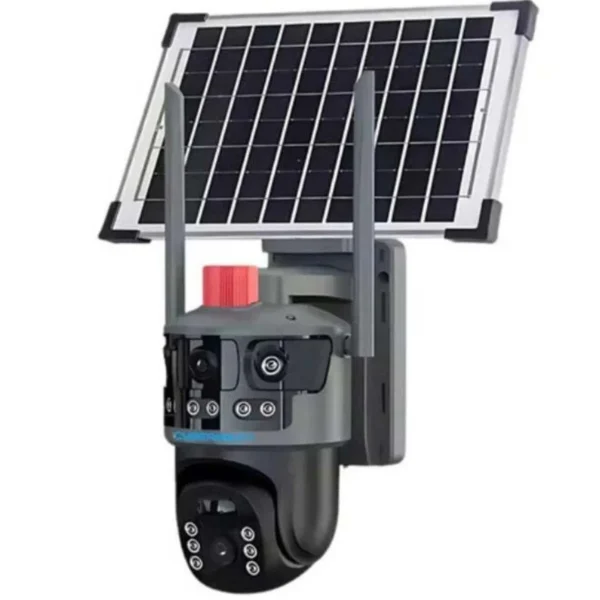 Solar Double Lens Outdoor C amera